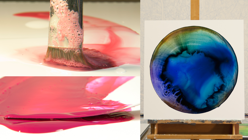 Illustration for article titled This Artist Paints With Pigments Made From Toxic Sludge